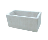 Betontrog 100 x 50 x 45cm, braun G09, ca. 130l