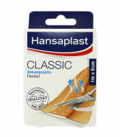 Hansaplast Classic Original 6cm x 1m, atmungsaktiv, flexibel